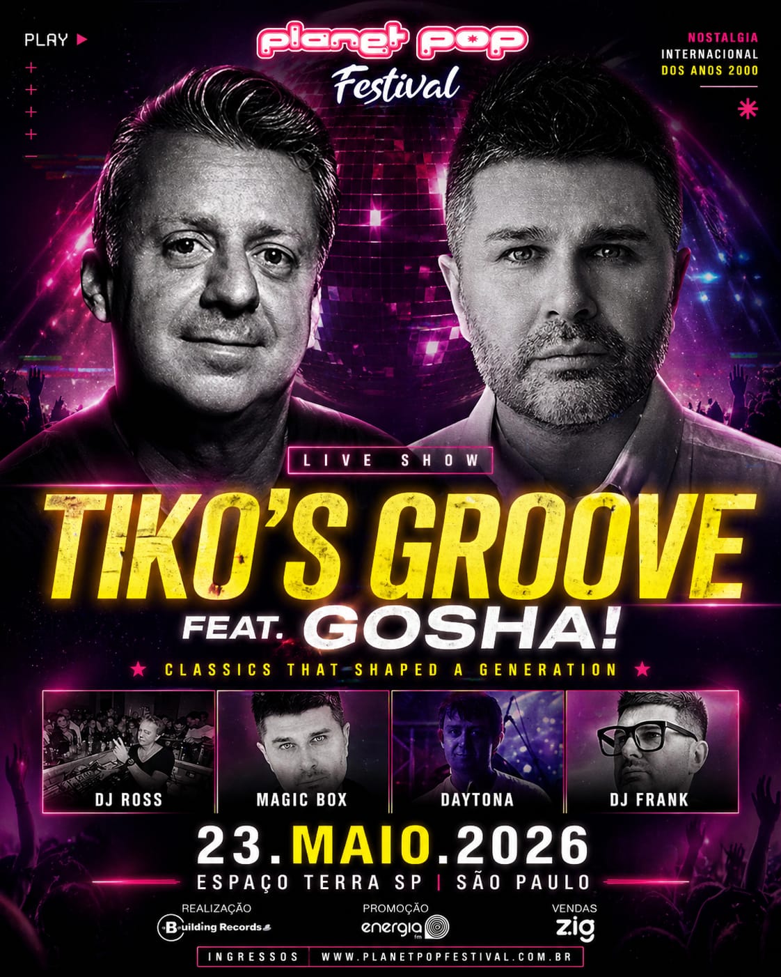 Tikos Groove no Planet Pop